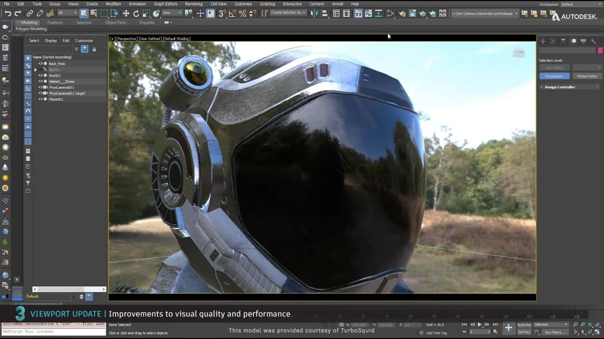 3ds Max is one of the most powerful 3D modelling tools available
