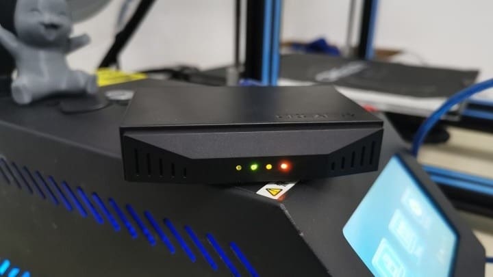 The Creality Wi-Fi Box, with the corresponding app, allows you to remotely control your CR-6 SE