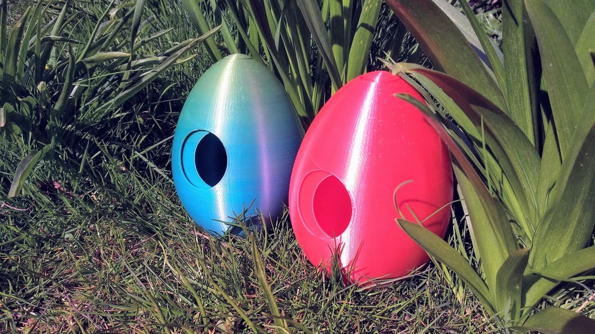 Print a few for hiding eggs in the garden so curious wildlife can't get to the chocolate