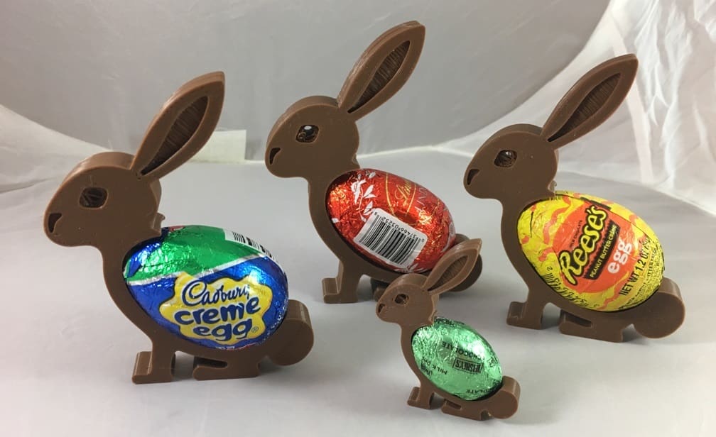 This model is easily scalable for everybody's favorite eggs!