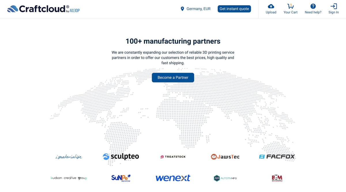 Image of Best Industrial 3D Printing Services: Craftcloud