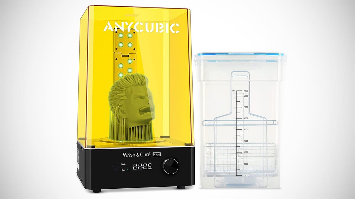 Image of The Best Resin Wash and Cure Stations: Top Pick: Anycubic Wash & Cure Plus