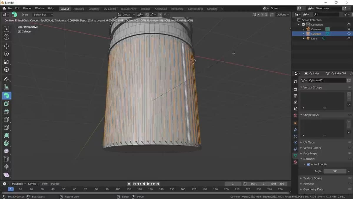 This video will teach you many ways to save time, like applying a modifier to many sections at once