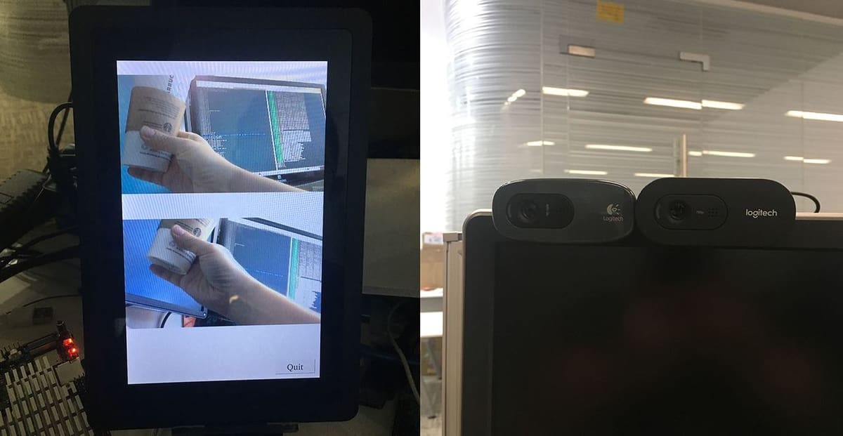 The M4B has two camera ports