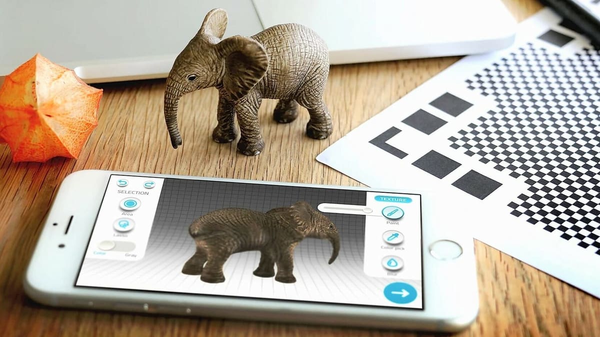 Qlone, a scanning app