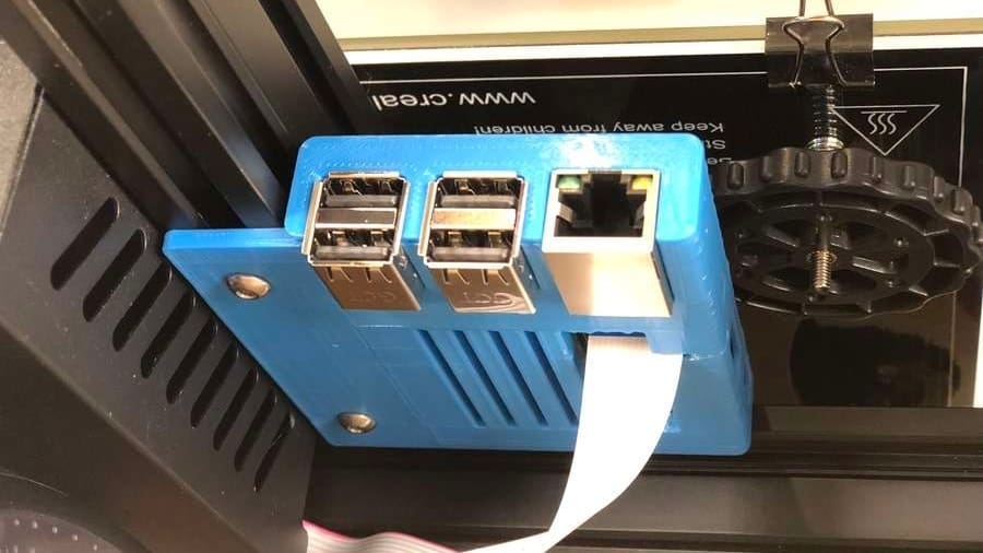 OctoPrint is a open-source software that runs in Raspberry Pi boards