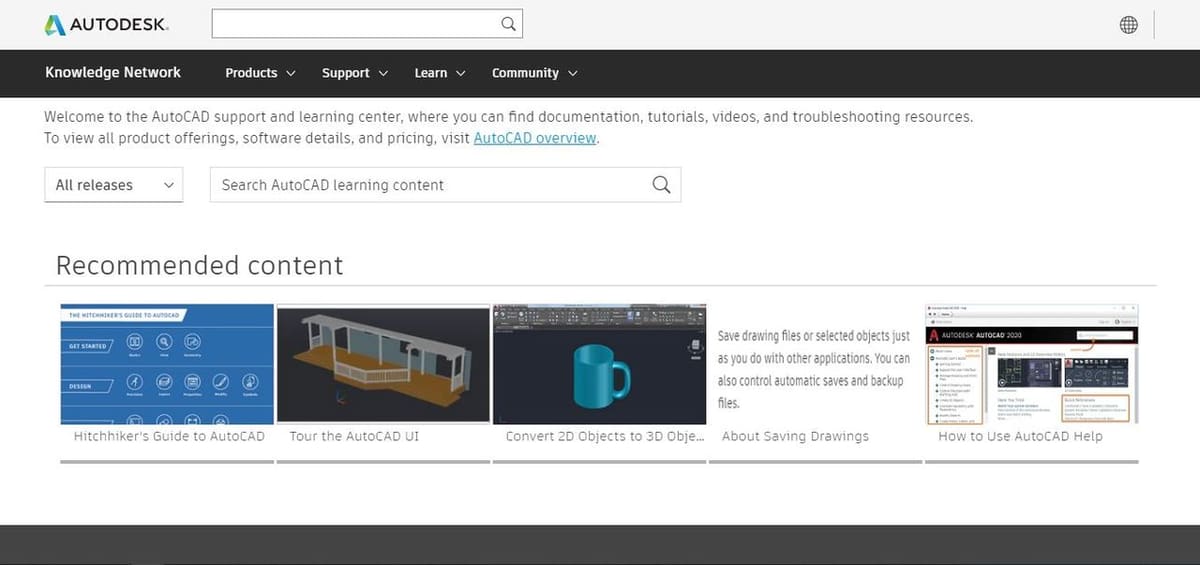 Take advantage of the official documentation and help provided by Autodesk