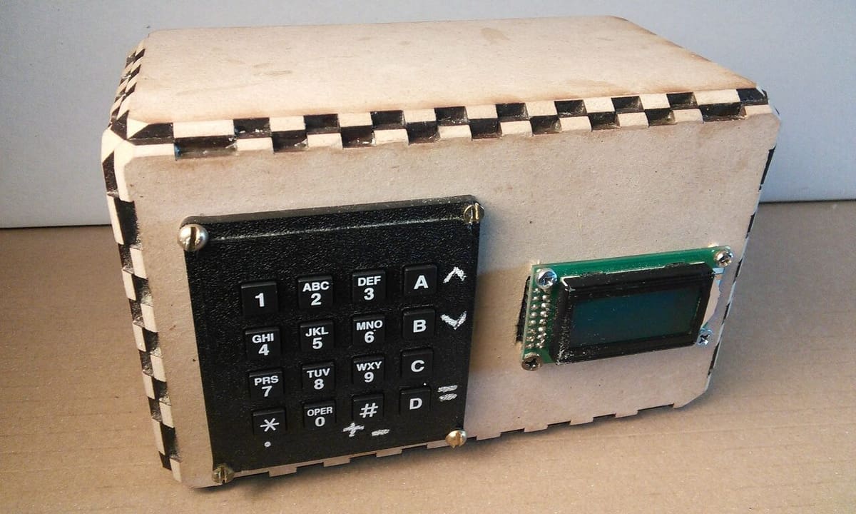 This is one chunky calculator