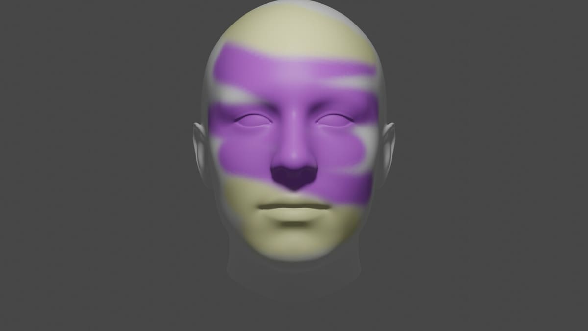 Vertex Paint on the final render