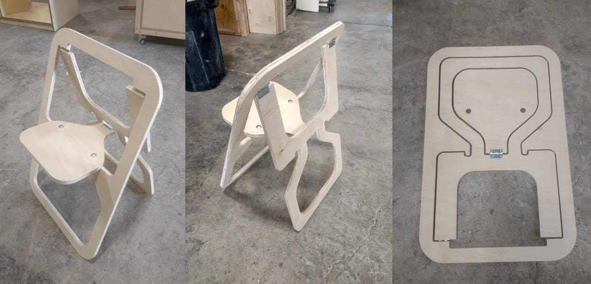 Image of: 1. Fold Flat Chair