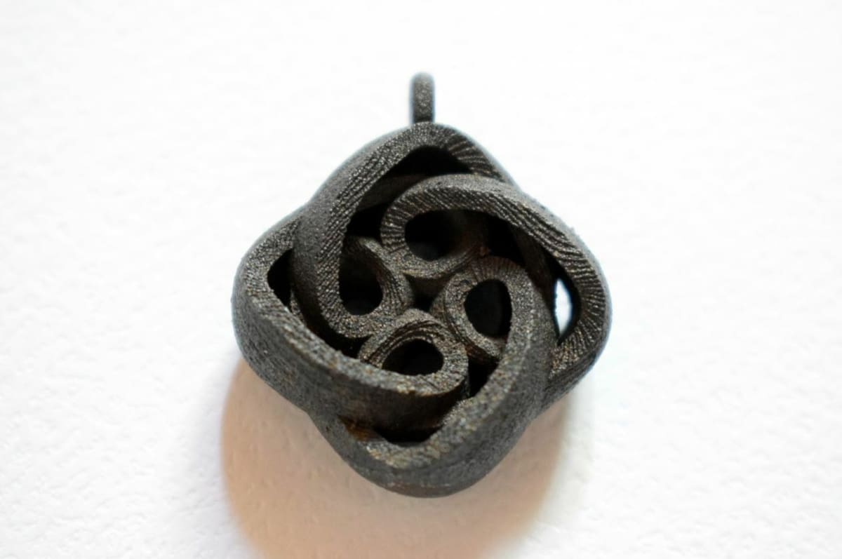A mind-bending model to wear on your neck