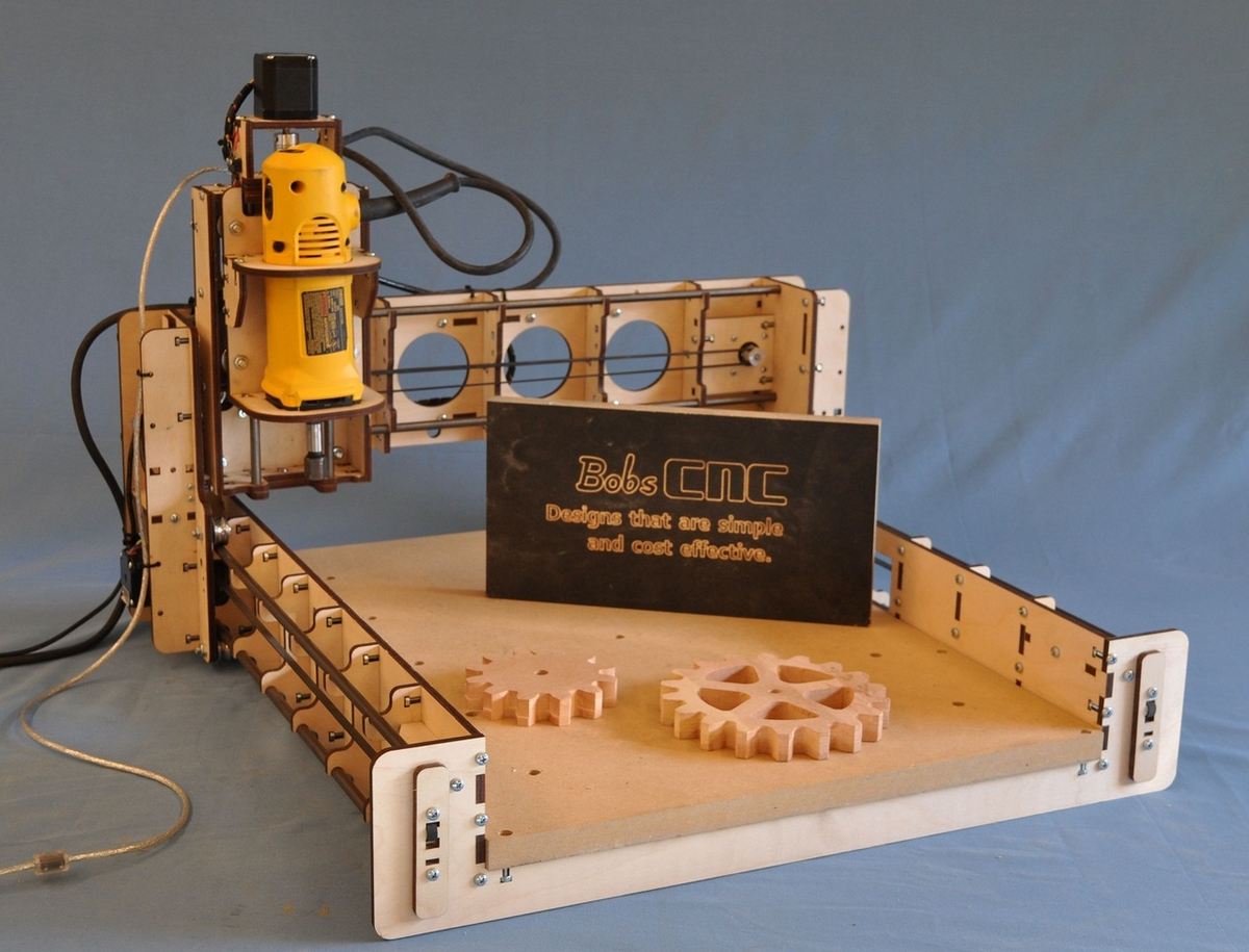 BobsCNC is a well-known brand in the CNC router world