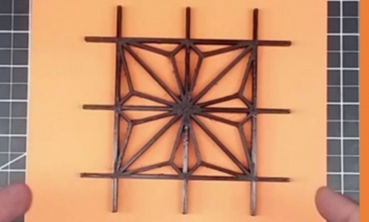 The auspicious Asanoha pattern that can be used to make many things such as a lampshade