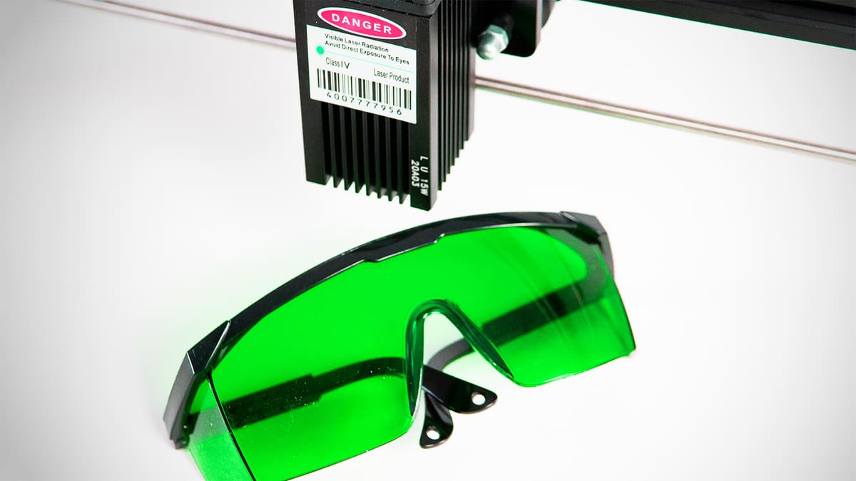 Image of Best Portable Laser Engraver: Wear Goggles