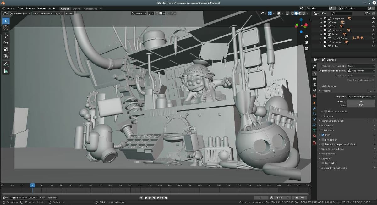 Models can become quite heavy, so having a good computer will save you a lot of trouble