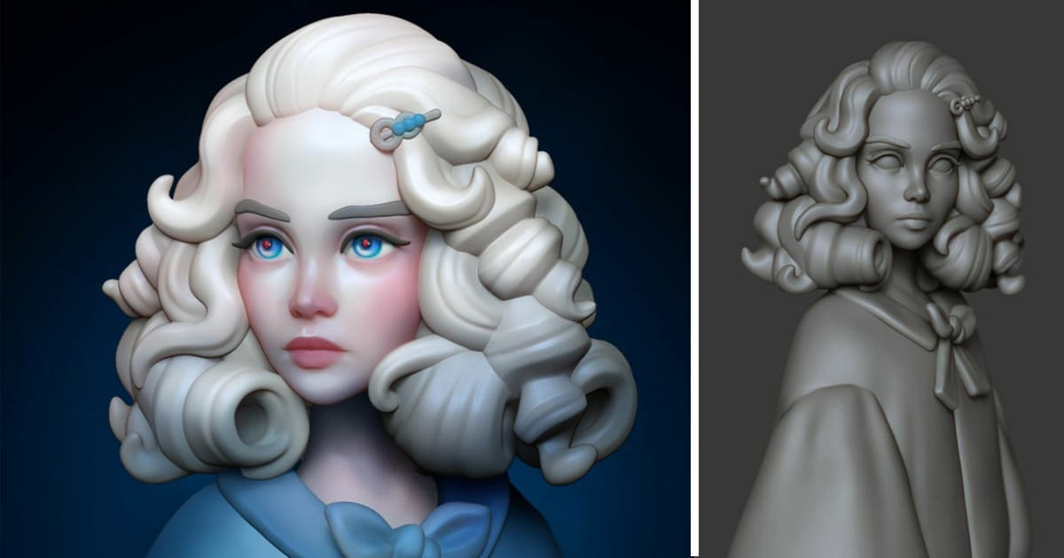 You can use these programs to create stylized models