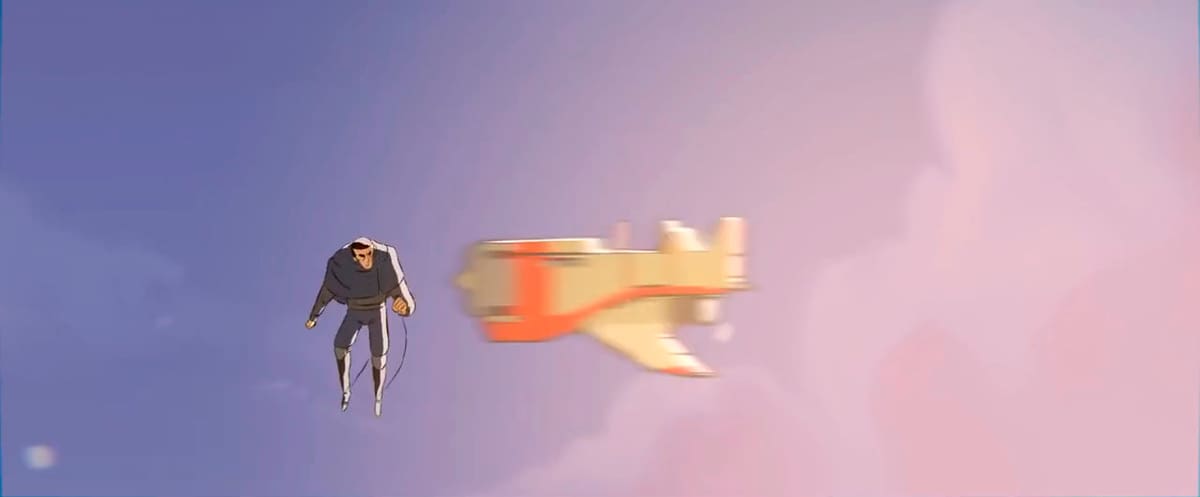You can even use Blender to make 2D animations in a 3D space