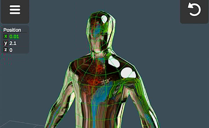 Take advantage of the preset human shapes