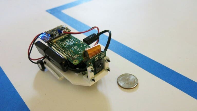 The tiny Zero W is perfect for small-scale robotics