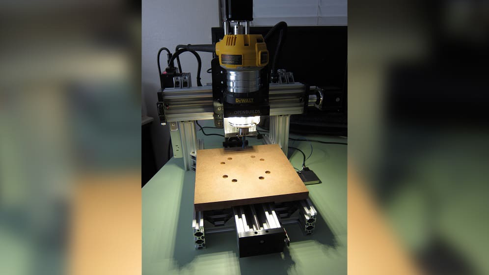 Imagen de Fresadora CNC casera / Máquina CNC DIY: Mini Mite de C-Beam
