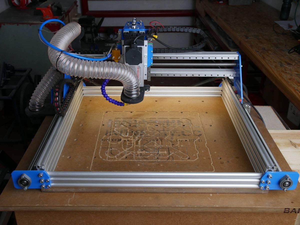 Imagen de Fresadora CNC casera / Máquina CNC DIY: IndyMill
