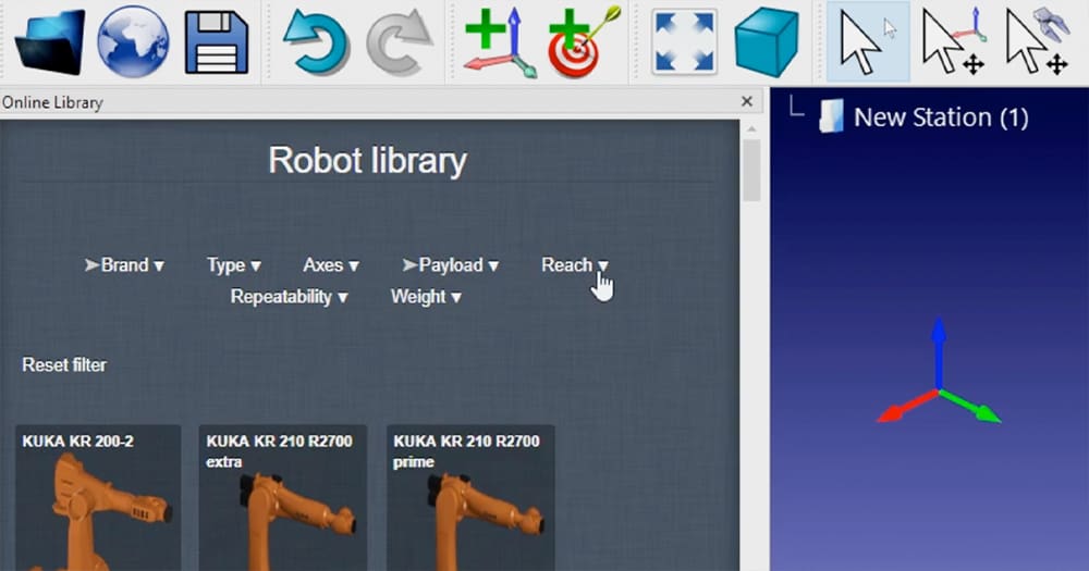Image of Robotic Arm 3D Printing / Robotic Additive Manufacturing (RAM): RoboDK