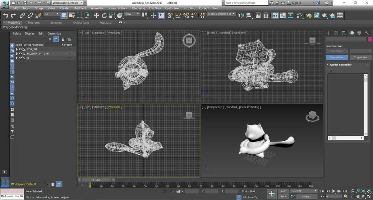 Blender and 3ds Max both offer excellent modeling tools
