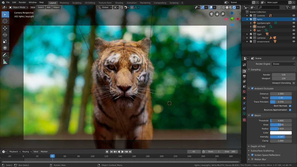 Blender is even good for video editing and VFX