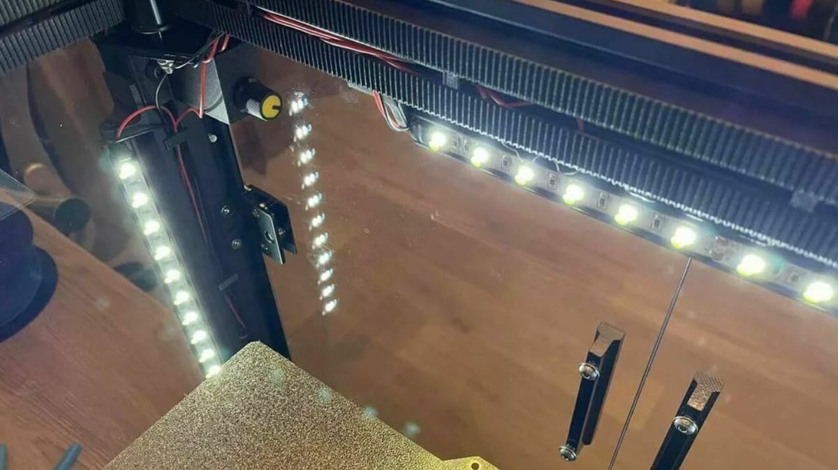Work on, fix, and monitor your printer in the dark or just see things better