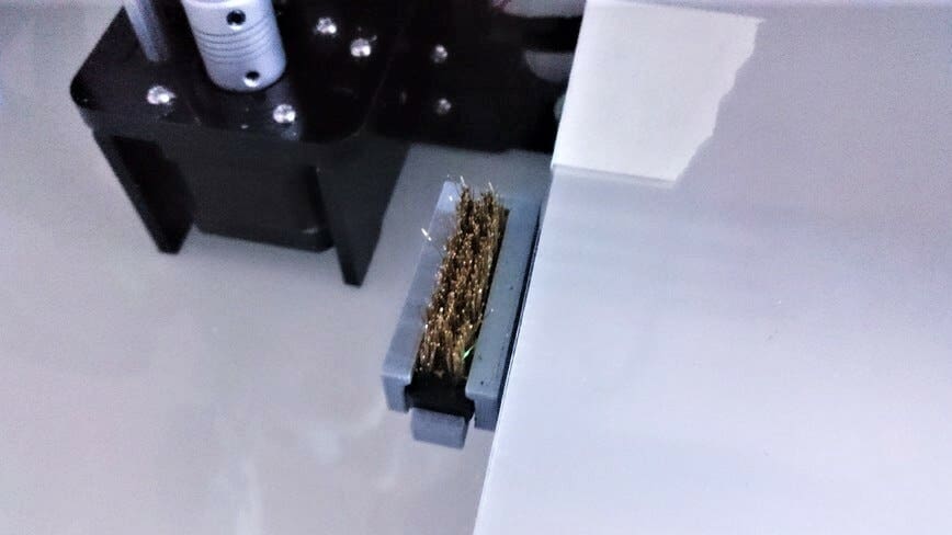 Automate nozzle cleaning for smooth prints