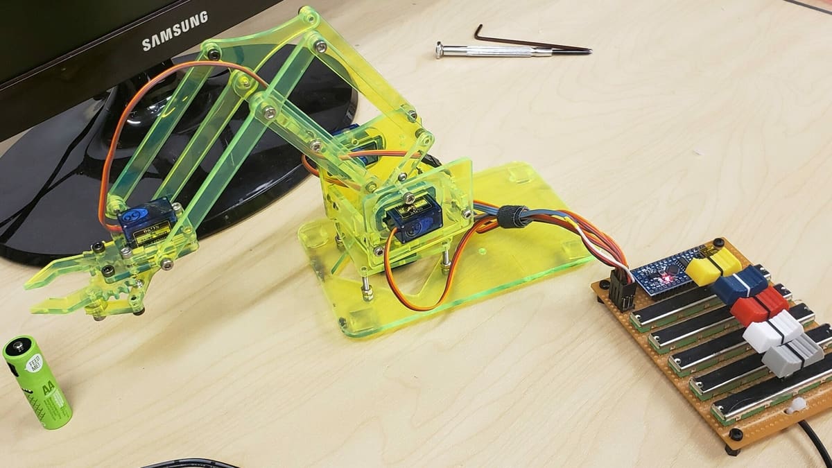 Bild von: 6. MeArm V0.4
