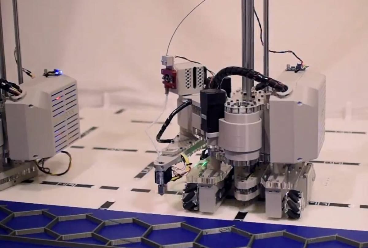 AMBOTS are SCARA 3D printers...on wheels!
