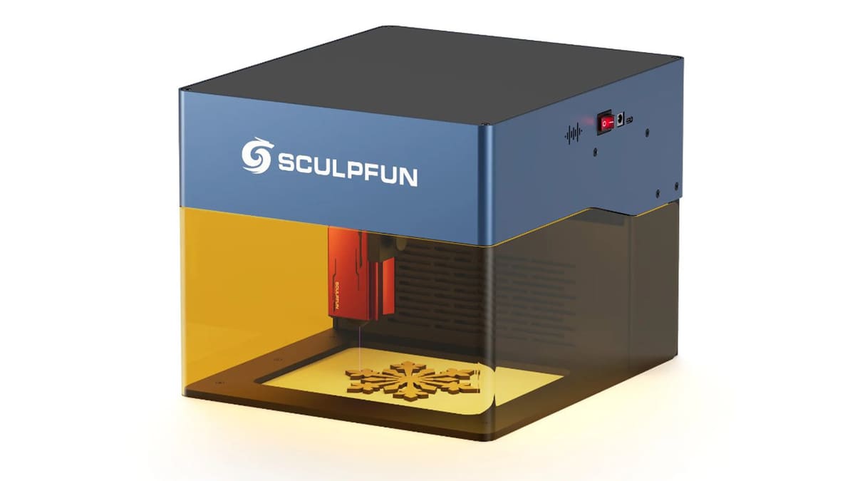 Image of Best Portable Laser Engraver: Budget Pick: Sculpfun iCube Pro