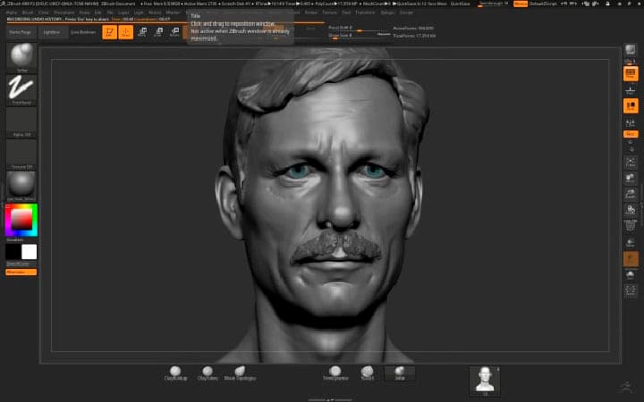 Achieving realistic sculptures isn't so hard with ZBrush