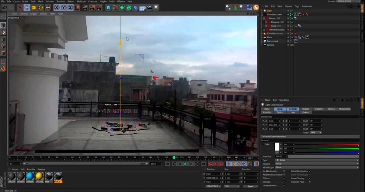 Cinema4D is a popular tool for CGI and VFX