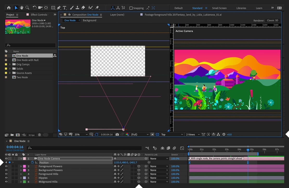 After Effects is good for animation as well as video editing