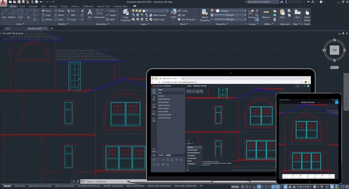 AutoCAD is full of other features, like multi-device access