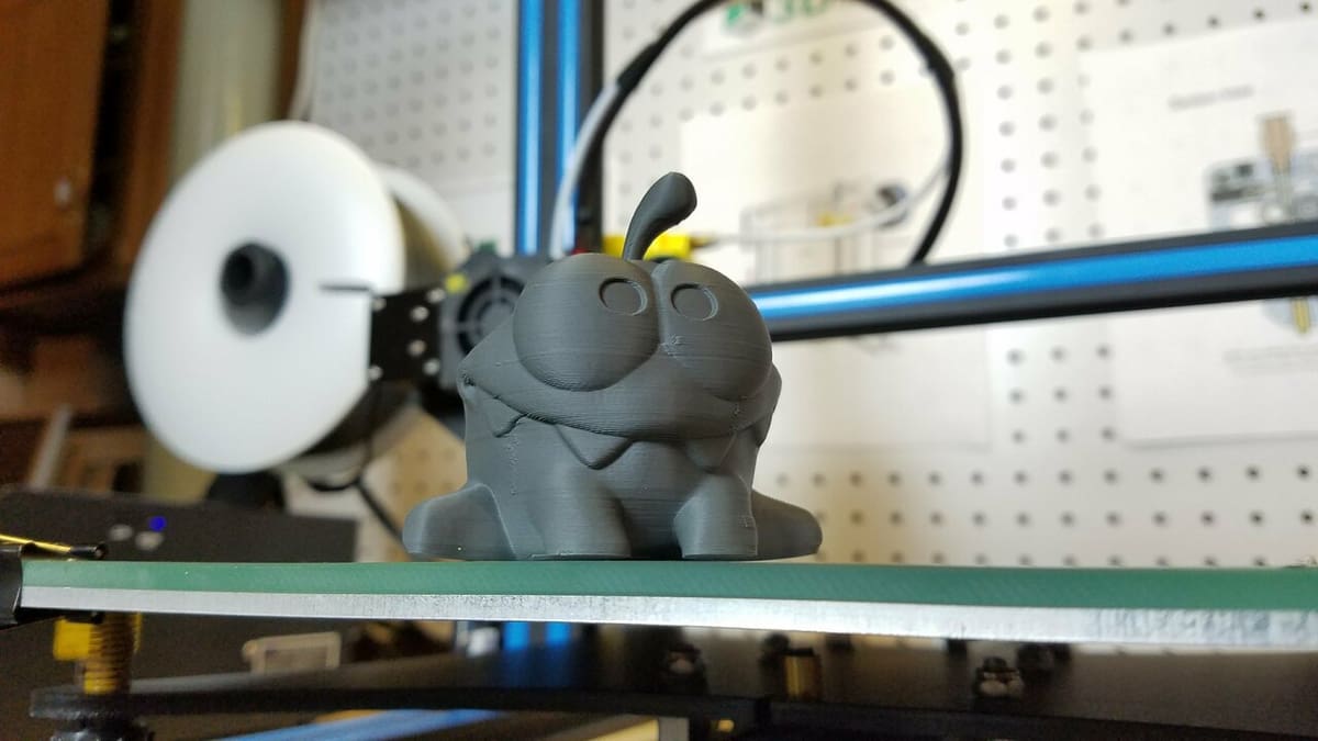This print used HIPS as support material