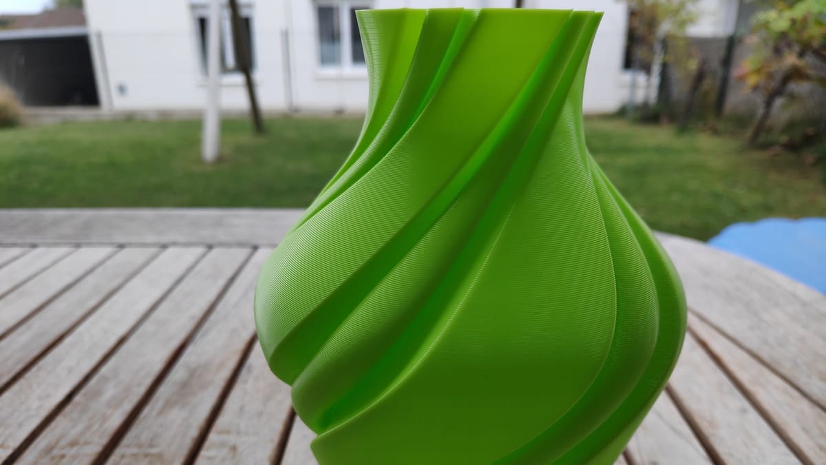 With Fiberlogy's Easy PLA, you can get amazingly clean layers