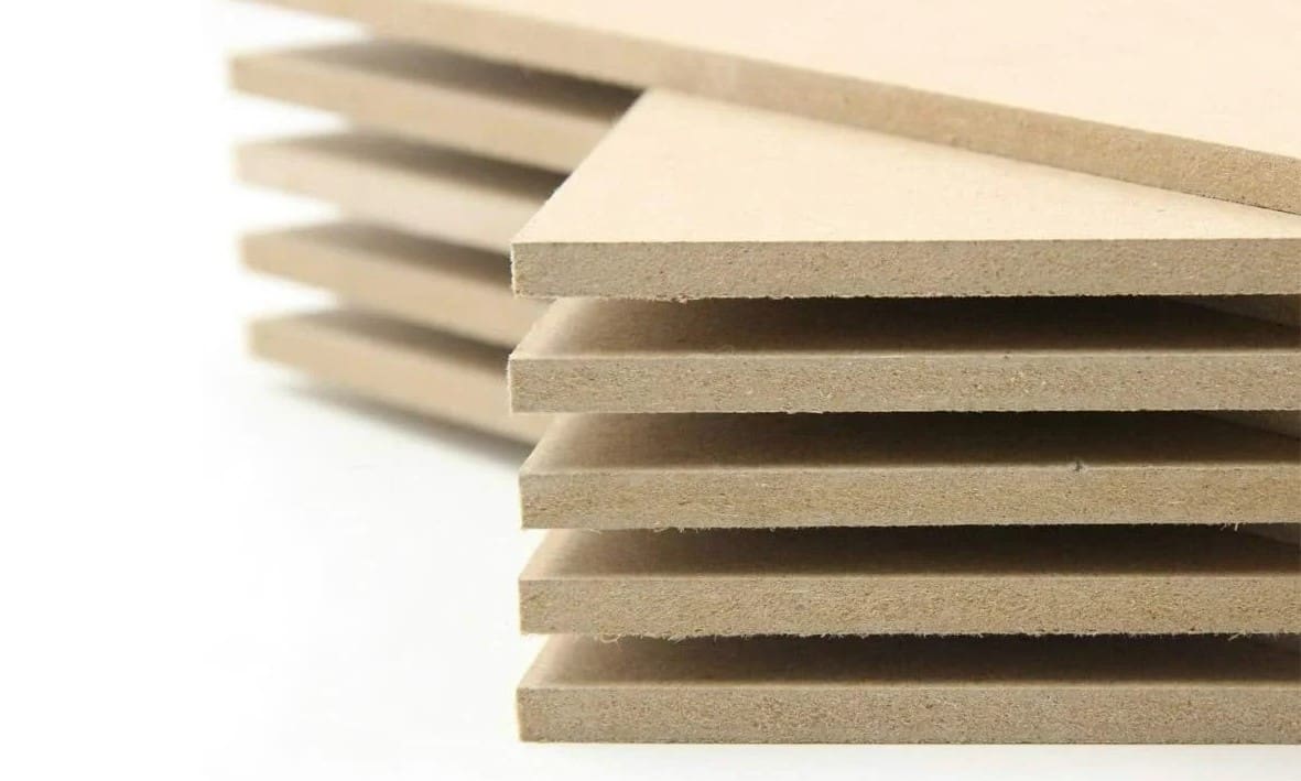 MDF is a common wood substitute material