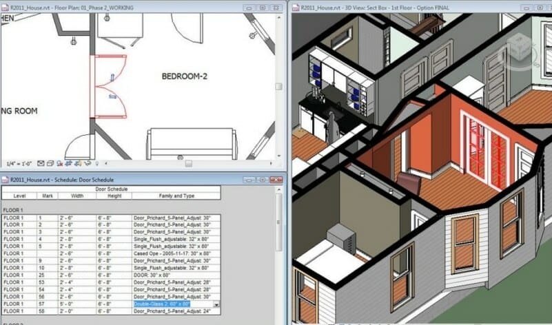 DWG files can save both 2D and 3D information