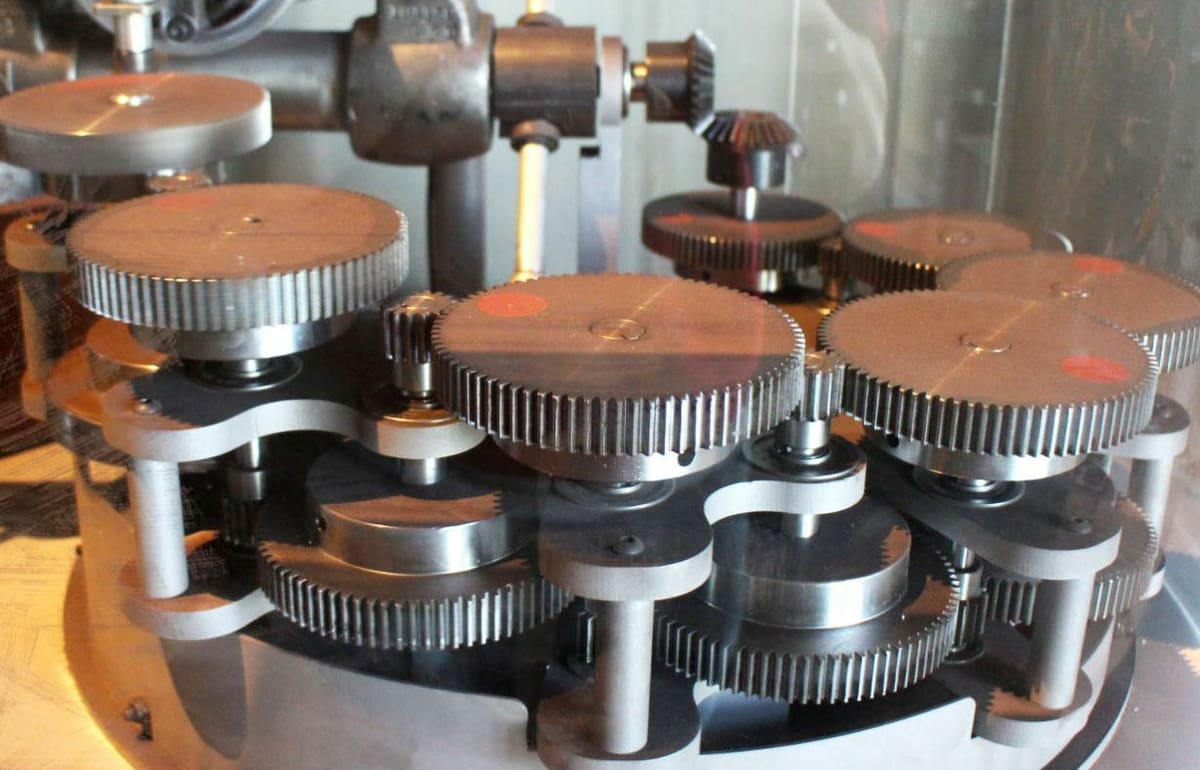 Complex mechanisms usually contain an array of gears and other instruments of motion