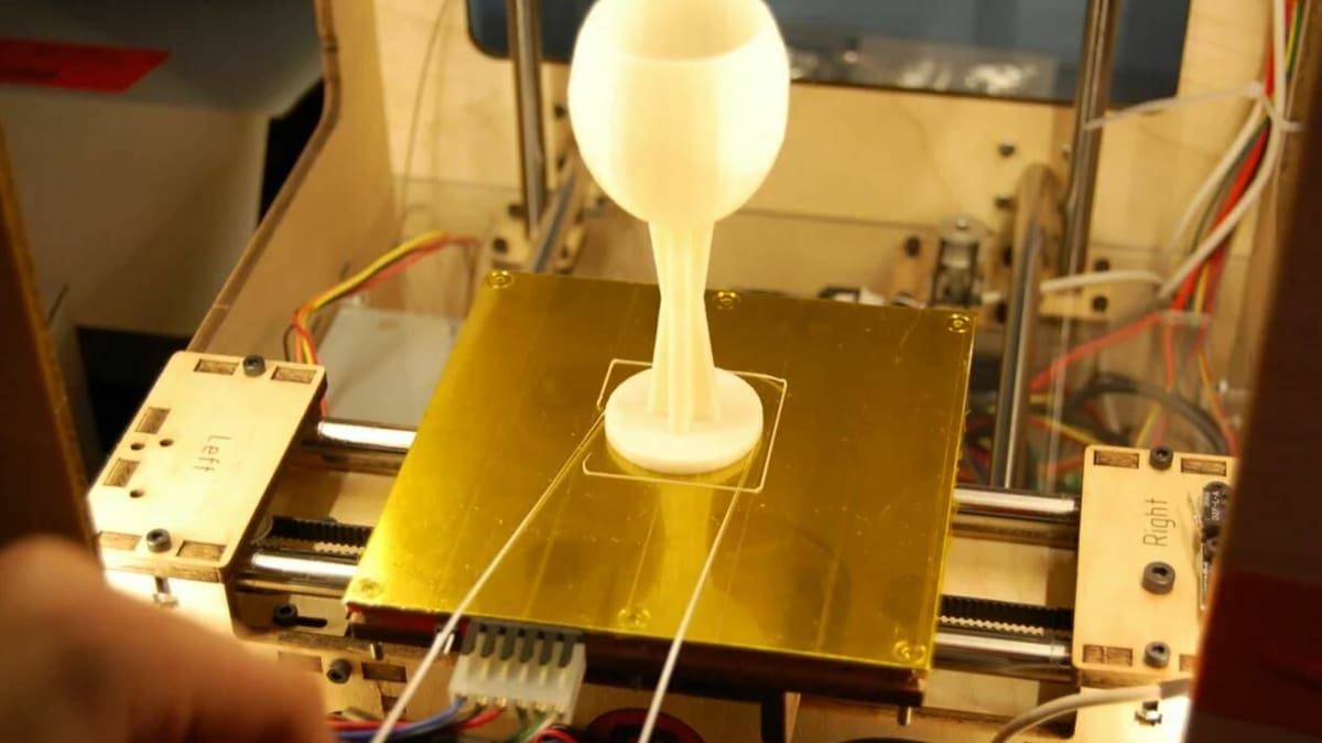 The same flossing action to clean your teeth can be used on prints