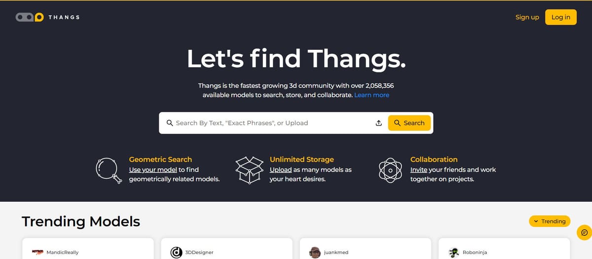 Image of Thingiverse Tips and Tricks: Find Better Models, Faster: Tip #2. Use Thangs