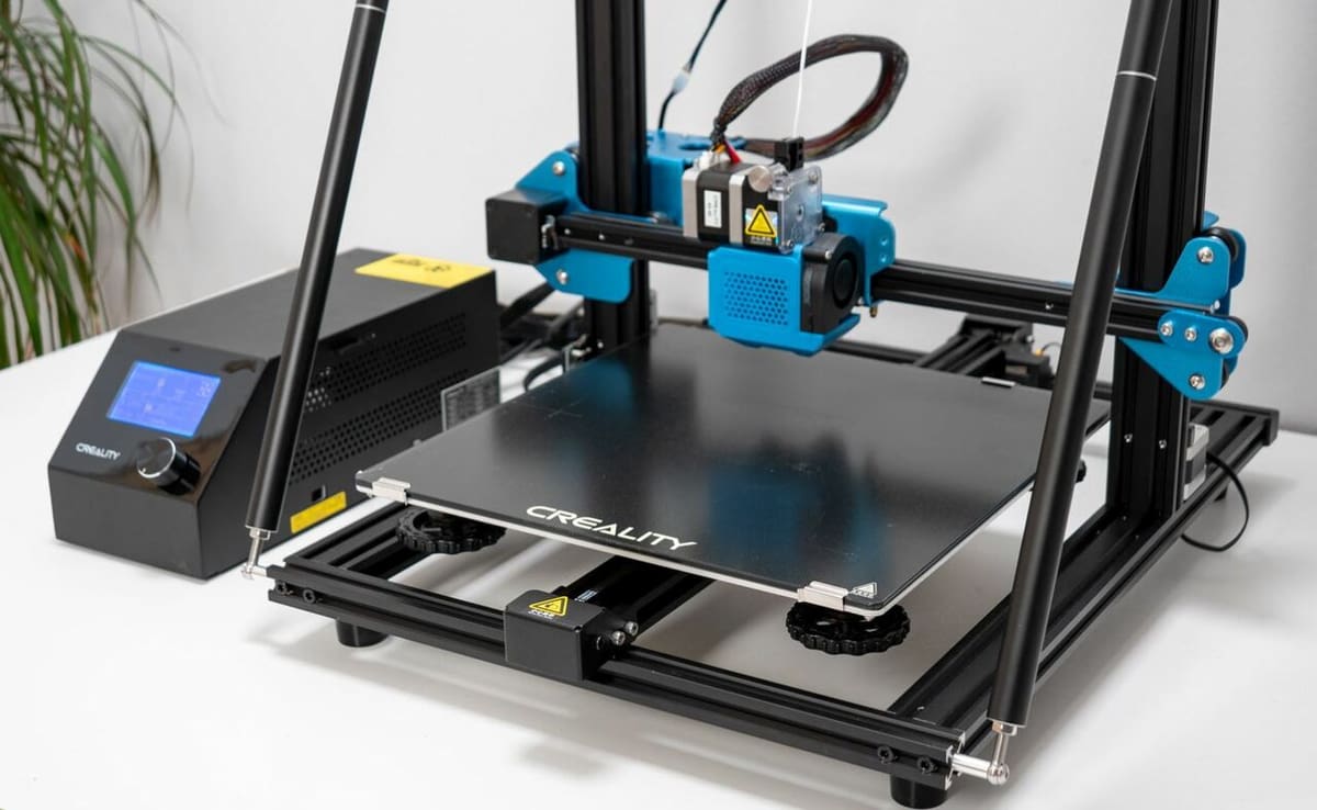 Both are i3-style printers, but the CR-10 V3 has a much larger build volume