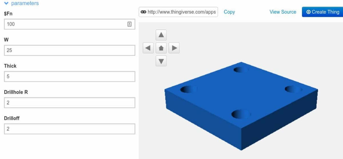 Add in your parameters in the available input boxes and click 