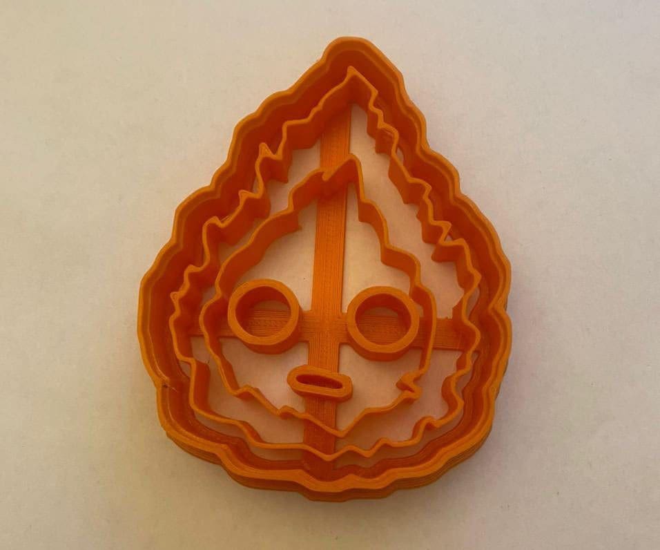 Calcifer cookies will make you warm and fuzzy inside