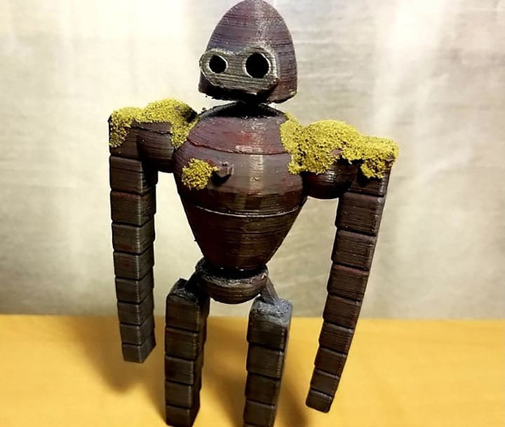 This precious guardian loves nature and 3D printing