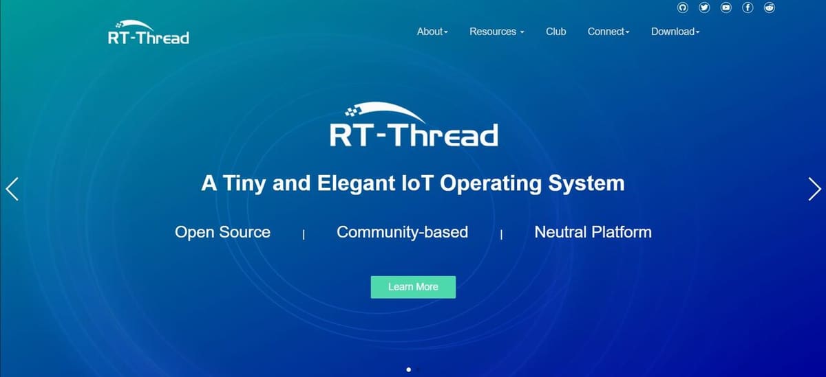 RT-Thread is an open-source RTOS that can run on RP2040 development boards
