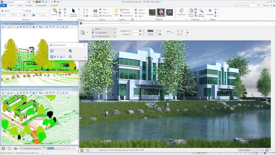 MicroStation is the ultimate architecture and construction design tool